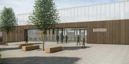 NRB podpořila město Kravaře zvýhodněným úvěrem na výstavbu nové tělocvičny